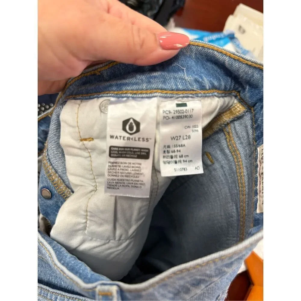 Levi’s 501 S Button Fly Jeans sz 27X28 NWOT